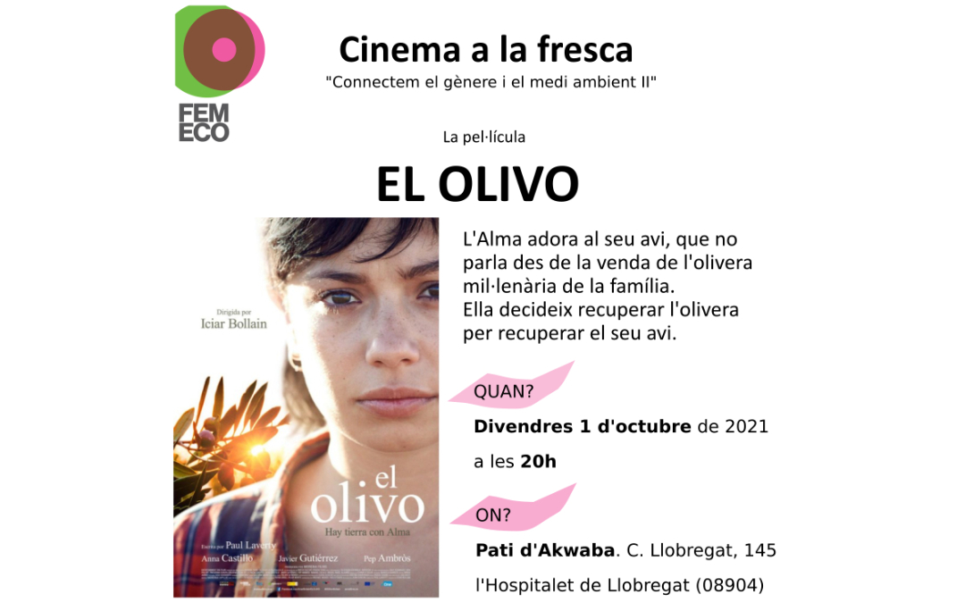 Nueva edición de Cinema a la fresca con la película El olivo
