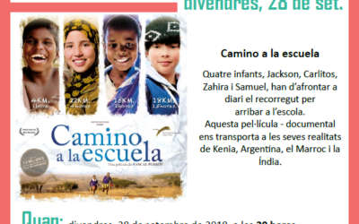 Us convidem a veure “Camino a la escuela”!