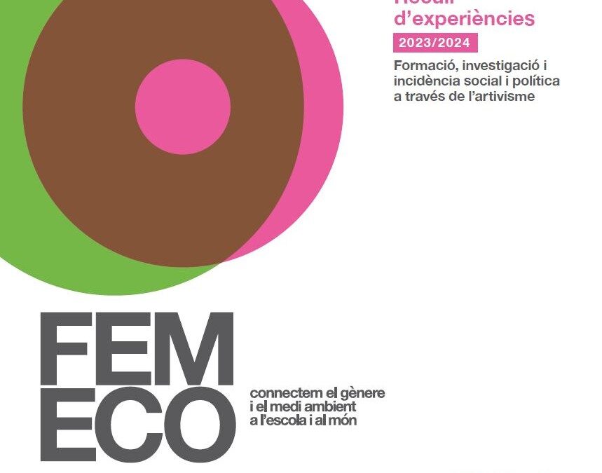 Presentamos el librito que recoge las experiencias del proyecto Fem Eco 2023-24